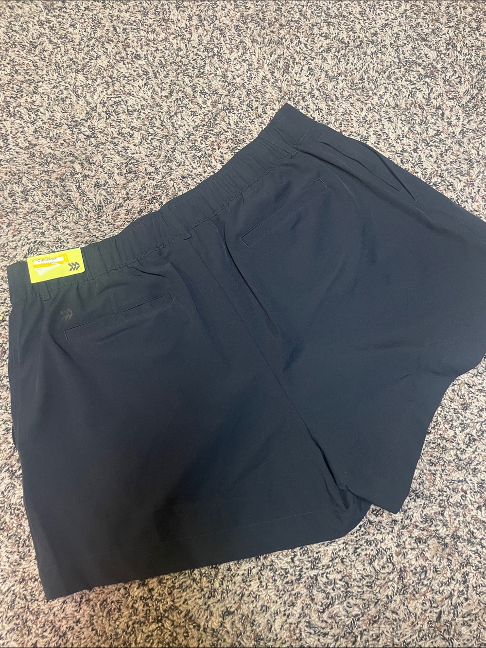 All In Motion Pleated Woven Black Golf Shorts 4” Size Large | NWT - Picture 9 of 11